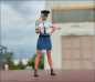 Preview: 1:18 Police Girl - Handgemacht - 3D - Unikate -
